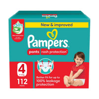Pampers Diapers Baby Dry Pants Size 4 (9-14kg) 112 Pieces