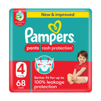 Pampers Diapers Baby Dry Pants Size 4 (9-14kg) 68 Pieces
