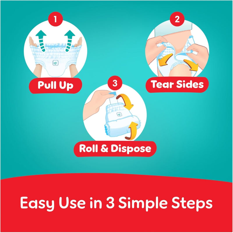Pampers Diapers Baby Dry Pants Size 5 (11-16kg) 96 Pieces