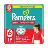 Pampers Diapers Baby Dry Pants Size 6 (16+kg) 19 Pieces