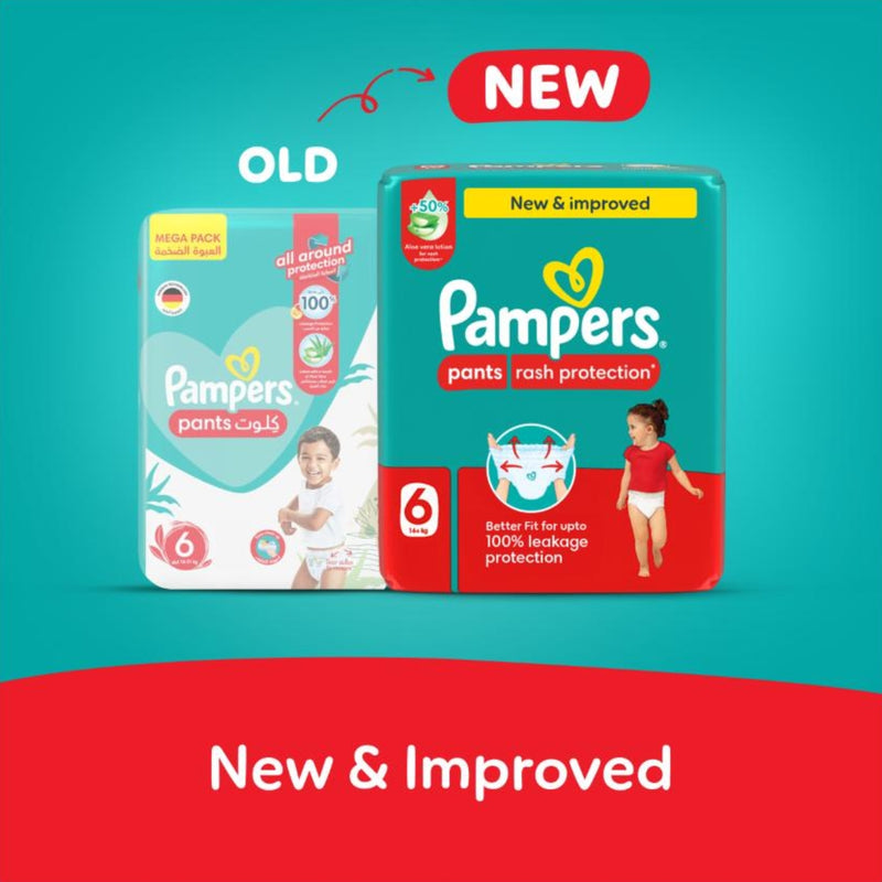 Pampers Diapers Baby Dry Pants Size 6 (13-18kg) 68 Pieces