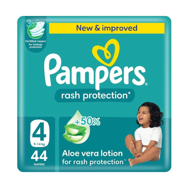 Pampers Diapers Baby Dry Taped Size 4 (10-15kg) 44 Pieces