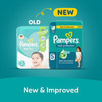 Pampers Diapers Baby Dry Taped Size 5 (11-16kg) 52 Pieces
