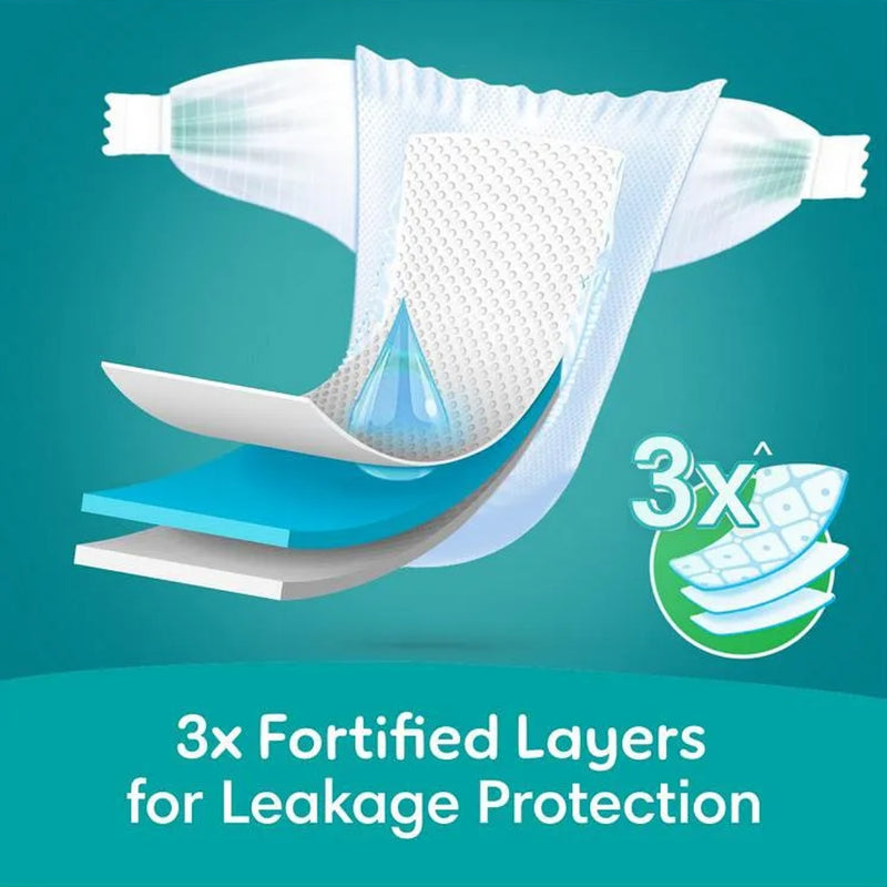 Pampers Diapers Baby Dry Taped Size 7 (17+kg) 30 Pieces