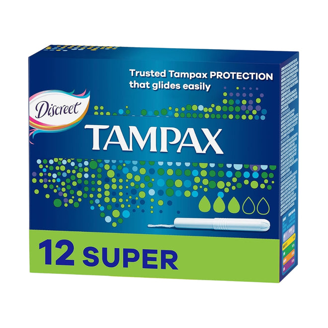 Tampax Super 12 Count