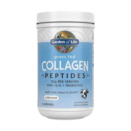 Garden of Life Grass Fed Collagen Peptides Powder 280g