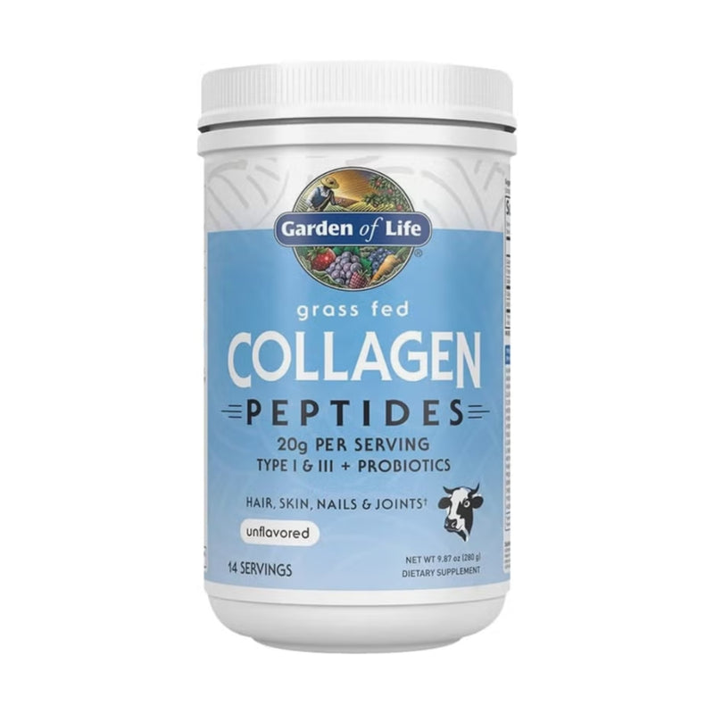 Garden of Life Grass Fed Collagen Peptides Powder 280g