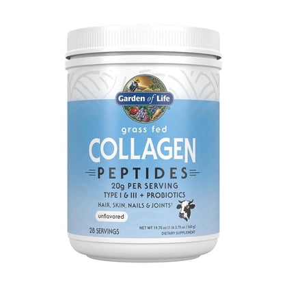 Garden of Life Grass Fed Collagen Peptides Powder 560g