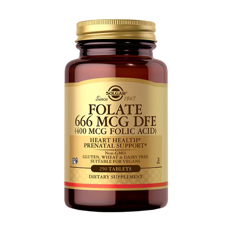 Solgar Folic Acid 400mcg 250 Tablets