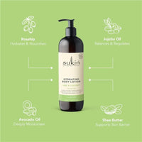 Sukin Body Lotion Hydrating Lime & Coconut 500ml