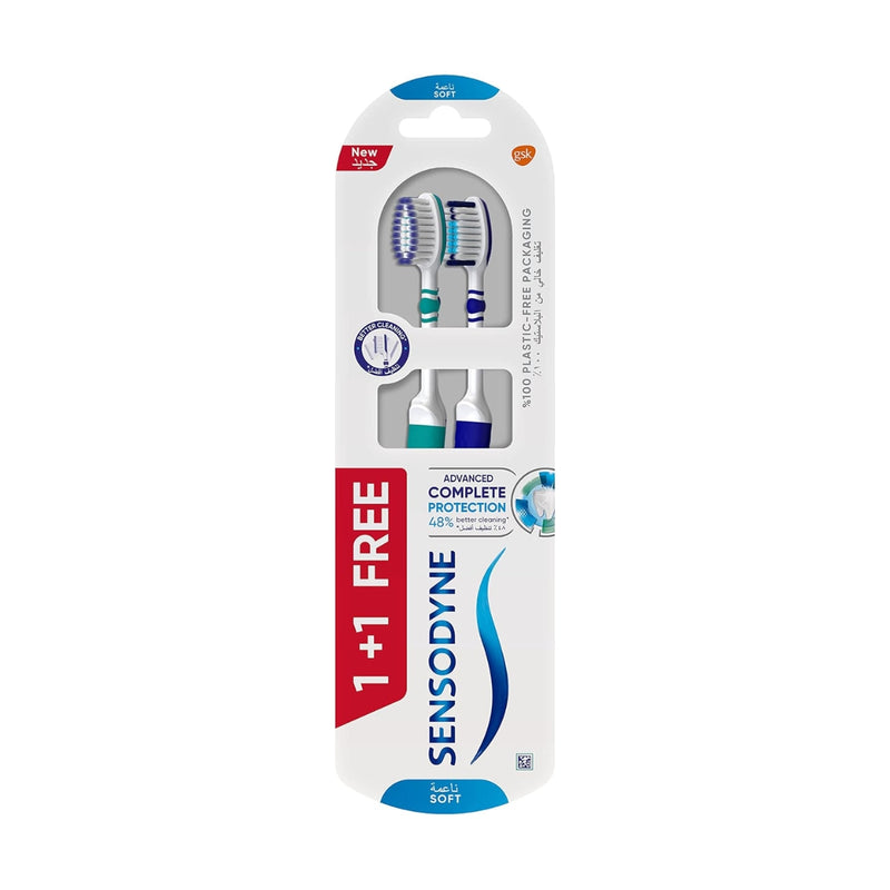 Sensodyne Toothbrush Advanced Complete Protection Soft 2 Pack