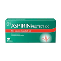 Aspirin Protect 100mg 30 Tablets