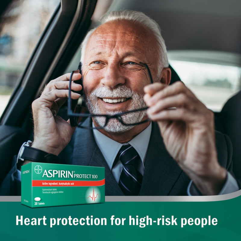Aspirin Protect 100mg 30 Tablets