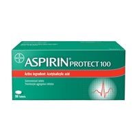 Aspirin Protect 100mg 90 Tablets
