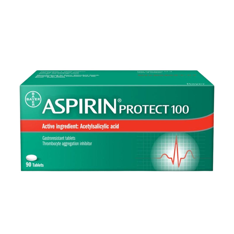 Aspirin Protect 100mg 90 Tablets