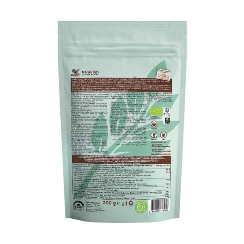 Dragon Superfoods Spirulina Powder 200g