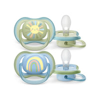 Philips Avent Ultra Air Pacifier 0-6 Months Boy 2 Pack