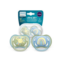 Philips Avent Ultra Air Pacifier 0-6 Months Boy 2 Pack