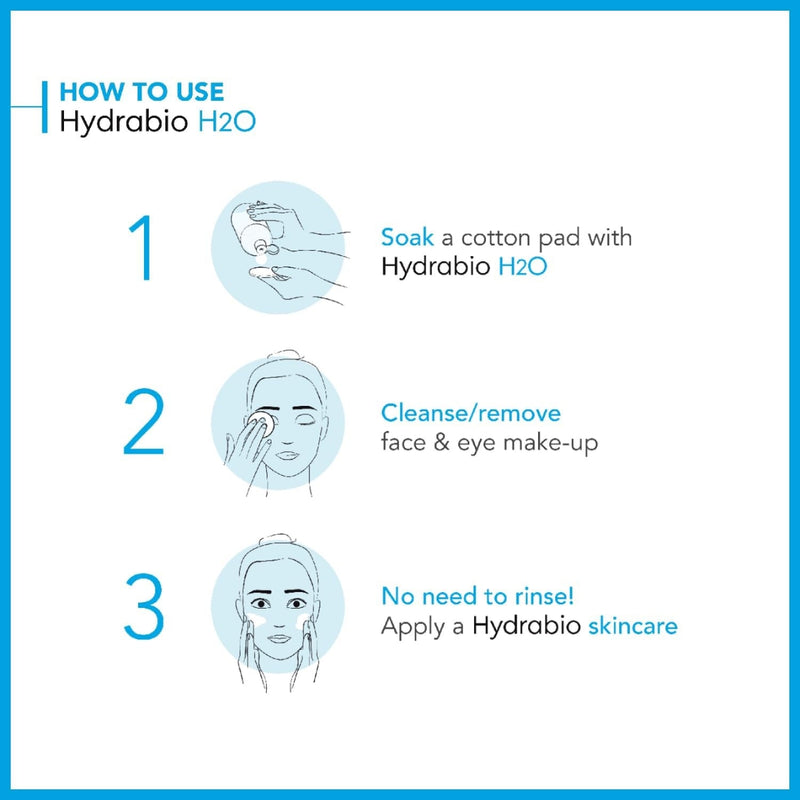 Bioderma Hydrabio H2O Micellar Water Cleanser 250ml
