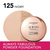 Bourjois Always Fabulous Compact Powder 125 Ivory 7g