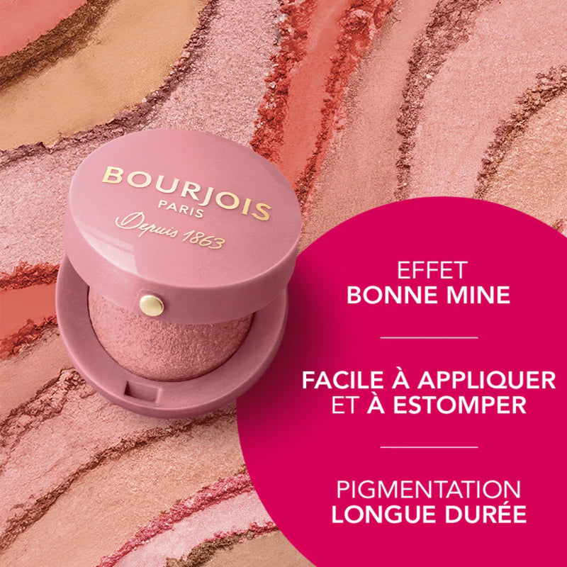Bourjois Little Round Pot Blusher 54 Rose Frisson 2.5g