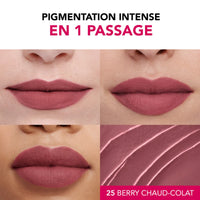 Bourjois Rouge Velvet Ink Liquid Lipstick 25 Berry Chaud-Colat 3.5ml