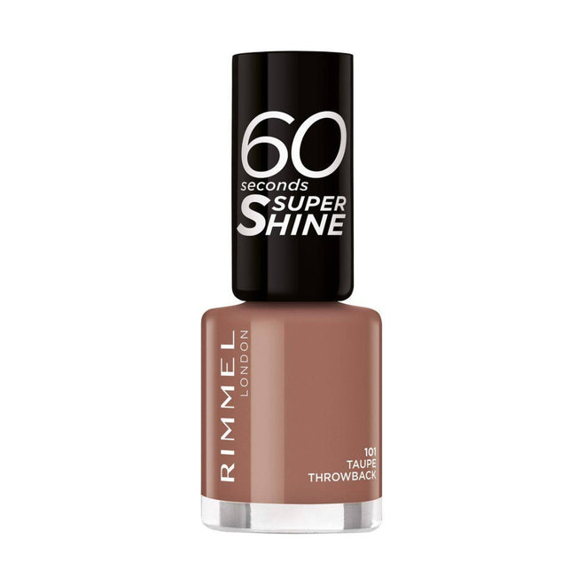 Rimmel 60 Seconds Nail Polish 101 Taupe Throwback 8ml