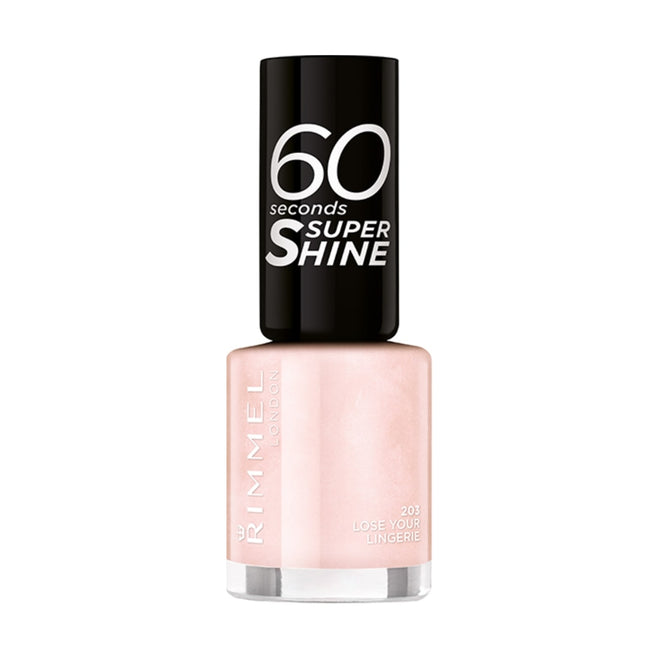 Rimmel 60 Seconds Nail Polish 203 Lose Your Lingerie 8ml