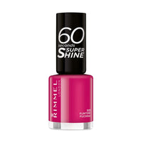 Rimmel 60 Seconds Nail Polish 323 Funtime Fuchsia 8ml