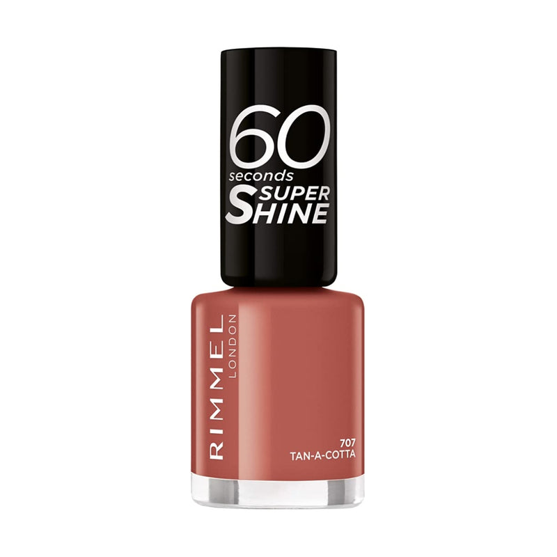 Rimmel 60 Seconds Nail Polish 707 Tan A Cota 8ml