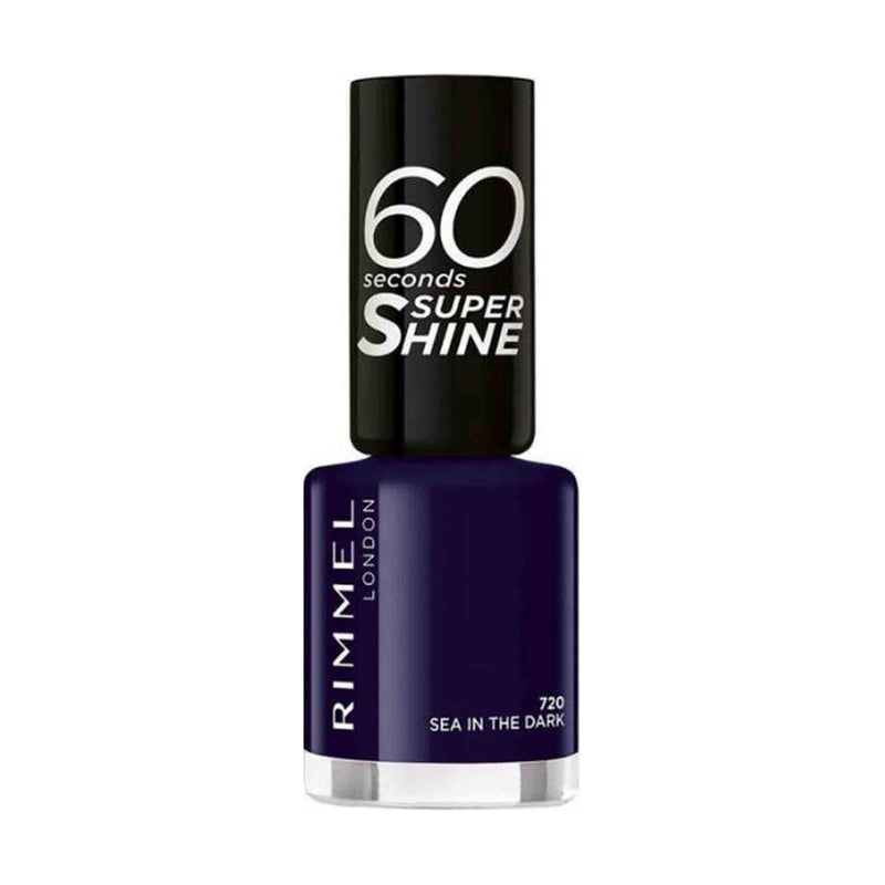 Rimmel 60 Seconds Nail Polish 720 Sea In The Dark 8ml