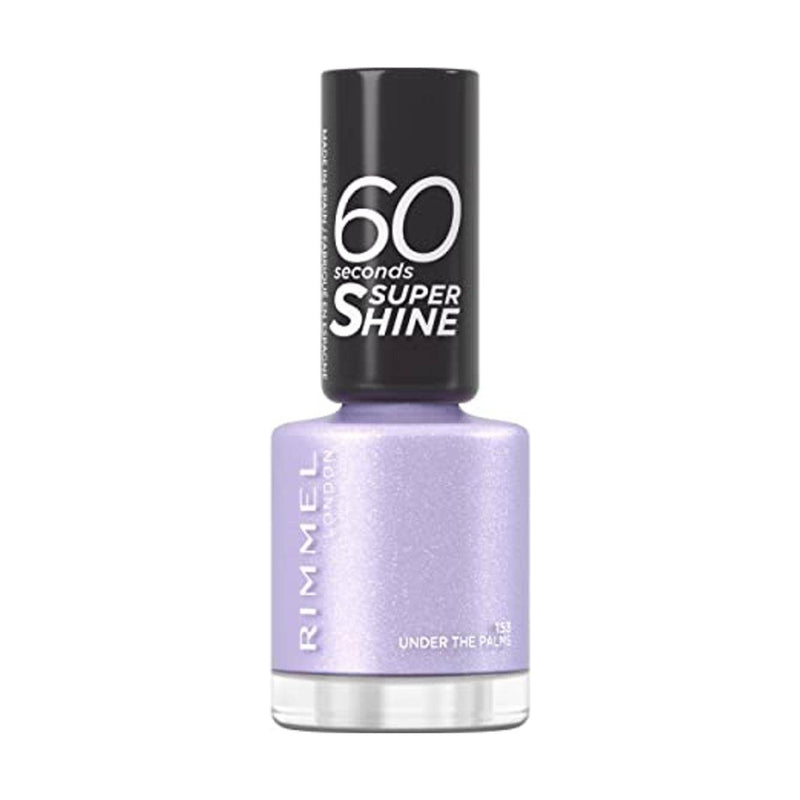 Rimmel 60 Seconds Nail Polish Summer Shimmer 153 Under The Palms 8ml