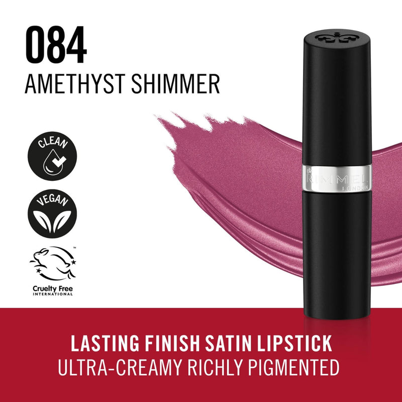 Rimmel Lasting Finish Lipstick 084 Amethyst Shimmer