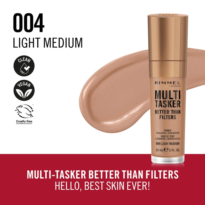 Rimmel Multi Tasker Better Than Filter Primer Light Medium 30ml