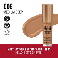 Rimmel Multi Tasker Better Than Filter Primer Medium Deep 30ml