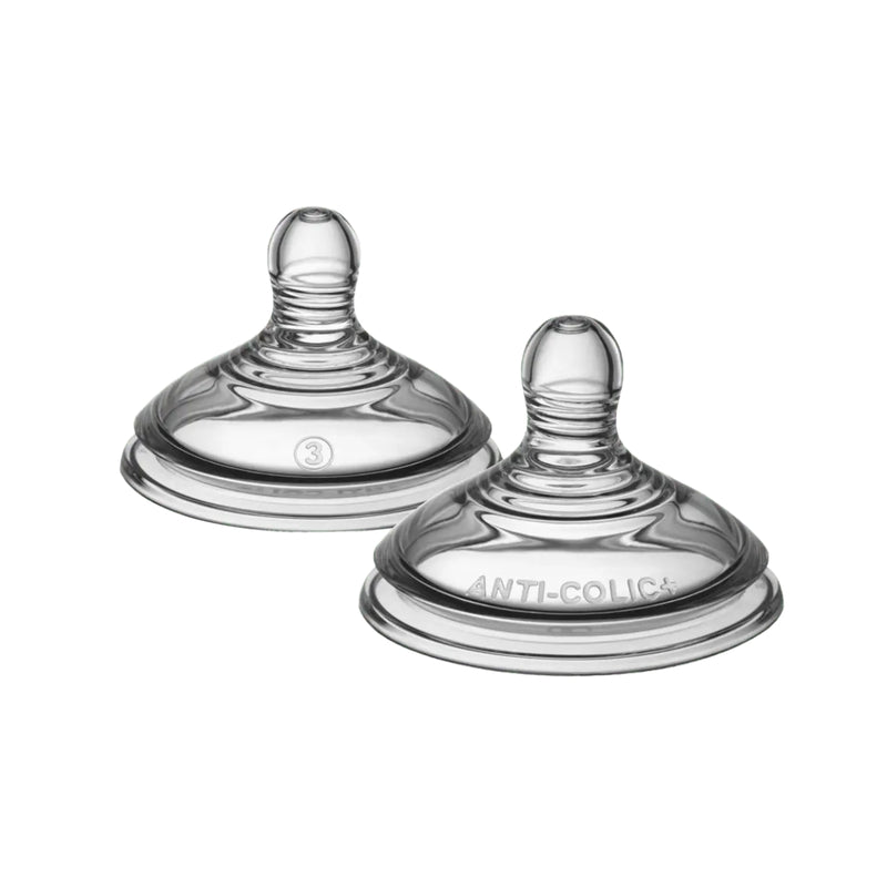Tommee Tippee Anti Colic Teat Fast Flow 6M+ 2 Pack