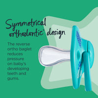 Tommee Tippee Closer to Nature Soothers Orthodontic 0-6M 2 Pack