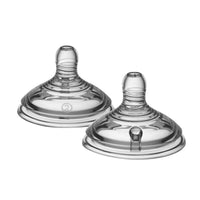 Tommee Tippee Closer to Nature Teats Medium Flow 3M+ 2 Pack