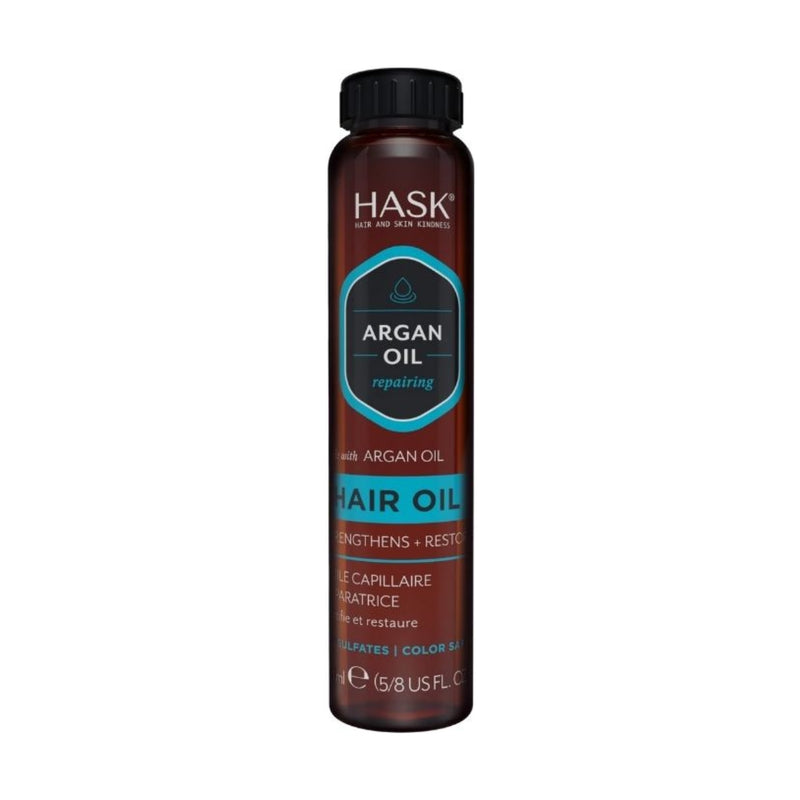 Hask Argan Oil Healing Shine Hair Treatment 18ml