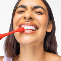 Hismile Electric Toothbrush Head Refills Bright Red 1 Pack