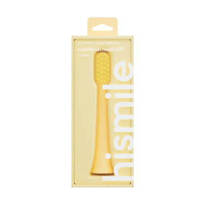 Hismile Electric Toothbrush Head Refills Yellow 1 Pack Exclusive - Chemist Warehouse UAE