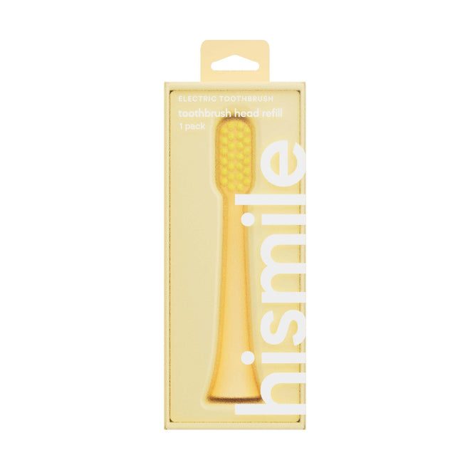 Hismile Electric Toothbrush Head Refills Yellow 1 Pack