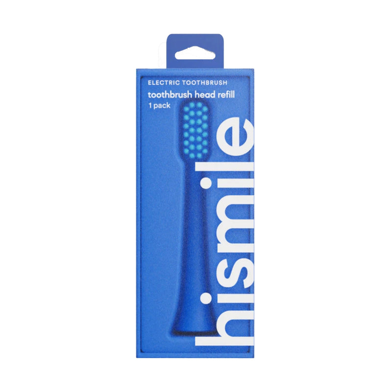 Hismile Electric Toothbrush Head Refills Bright Blue 1 Pack