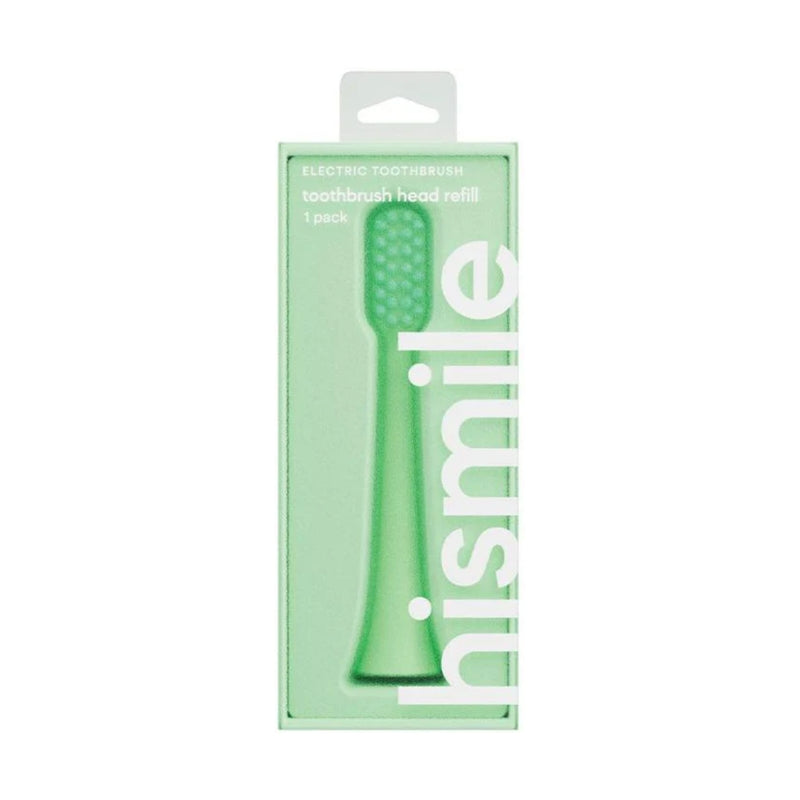 Hismile Electric Toothbrush Head Refills Green 1 Pack