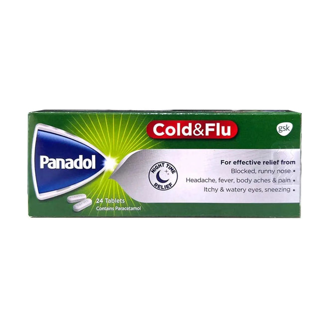 Panadol Cold & Flu 24 Tablets