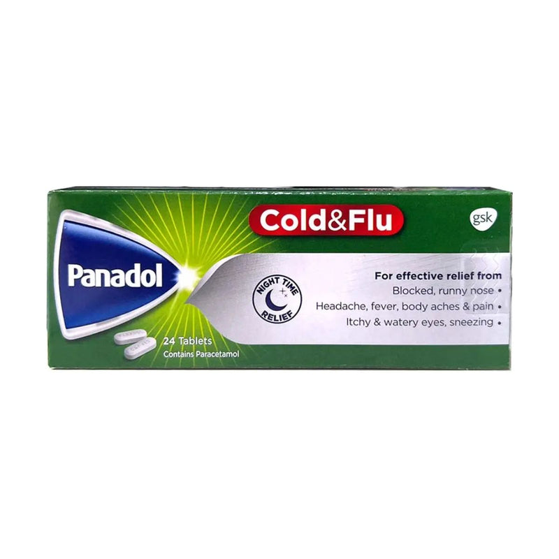 Panadol Cold & Flu 24 Tablets