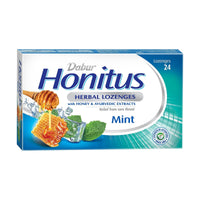 Dabur Honitus Herbal Mint  24 Lozenges