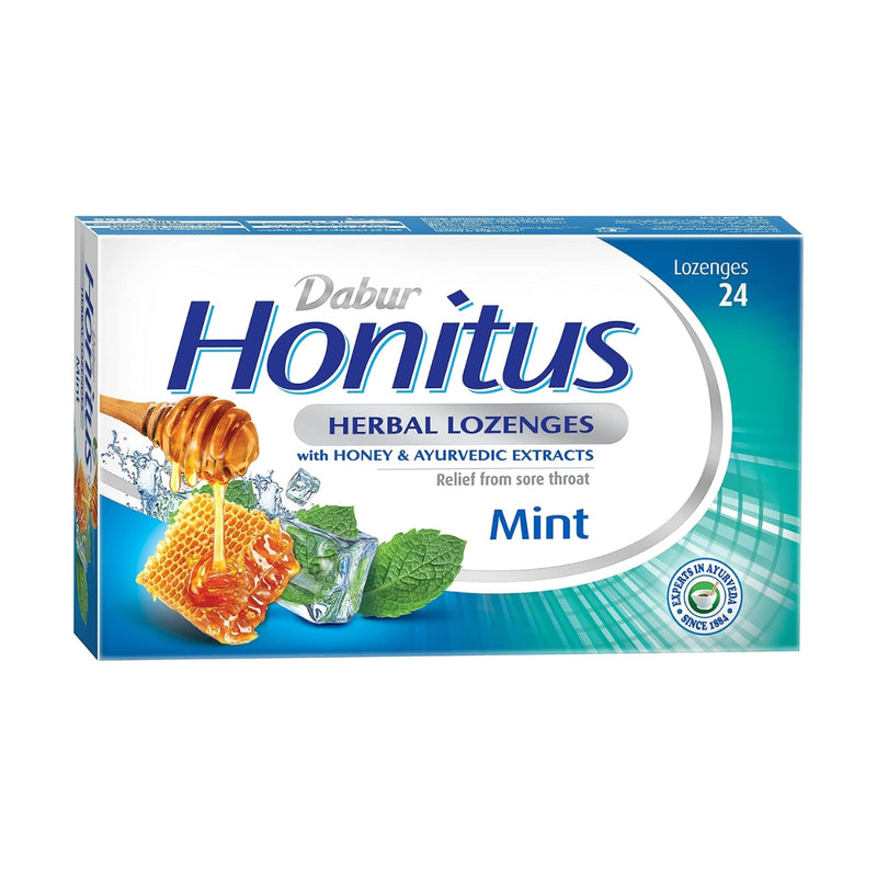 Dabur Honitus Herbal Mint  24 Lozenges