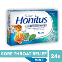 Dabur Honitus Herbal Mint  24 Lozenges