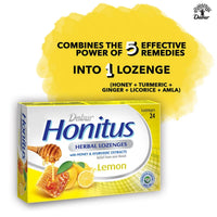 Dabur Honitus Herbal Lemon 24 Lozenges
